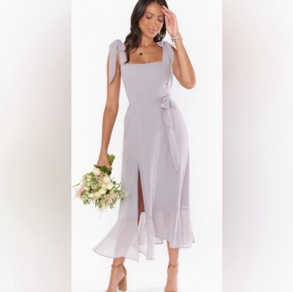 Show Me Your MuMu Dresses & Skirts - Show Me Your MuMu Claire Midi Bridesmaid Dress
